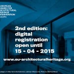 2ο Ευρωπαϊκό Βραβείο για την Παρέμβαση στην Αρχιτεκτονική Κληρονομιά (AADIPA) – The European Award for Architectural Heritage intervention