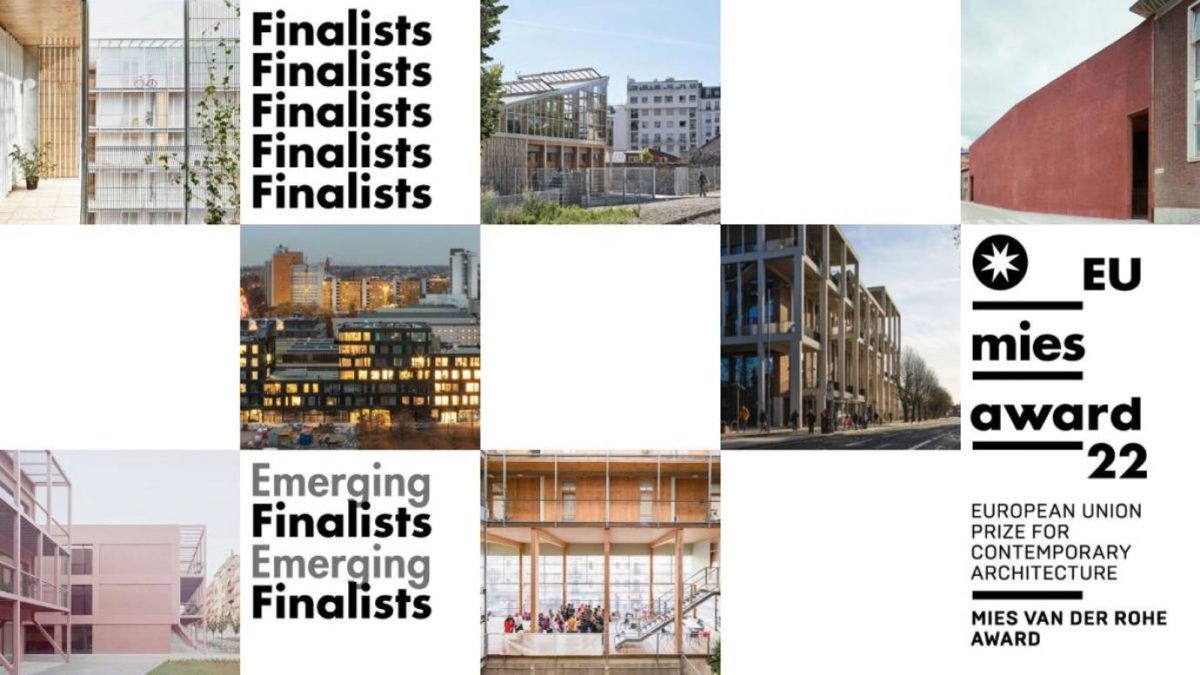 7 φιναλιστς για το Βραβείο Ευρωπαϊκής Ένωσης για τη Σύγχρονη Αρχιτεκτονική Mies van der Rohe Award 2022