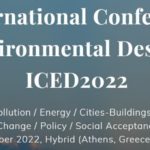 3rd International Conference on Environmental Design (ICED2022), 22-23/10/2022, Athens, Greece and online